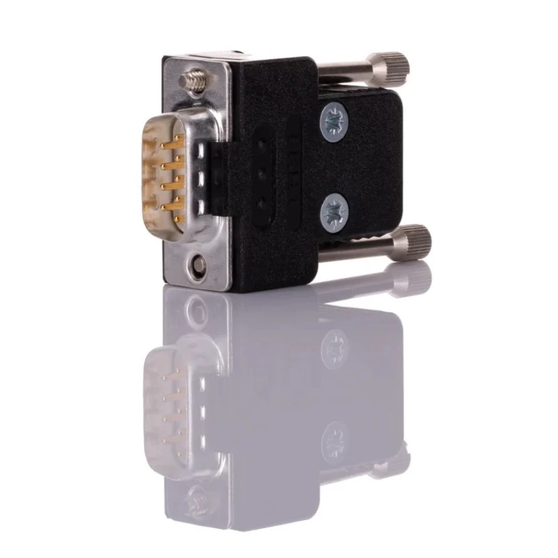 FCT from Molex 9 Way Straight Cable Screw D-Sub Connector with Thumb Screw, Cable Clamp Hood Kit FKH1-09P-5848 / 1731140316