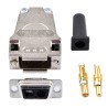 FCT from Molex FMK 2 Way Straight Cable D-Sub Connector Male/Female with Screw FMK1G-2W2SCA-5934 / 1731140081
