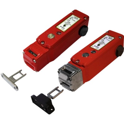 IDEM KLM-P2L Series Solenoid Interlock Switch Power to Lock 24V DC IP67 Metal Housing 202021-SS