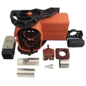 Amphenol Industrial UPC RADSOK EV Connector Male 250A, 1000V, Solder Termination, IP69K Rated UPCIP013ALS2