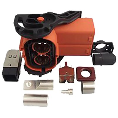 Amphenol Industrial UPC RADSOK EV Connector Male 250A, 1000V, Solder Termination, IP69K Rated UPCIP013ALS2