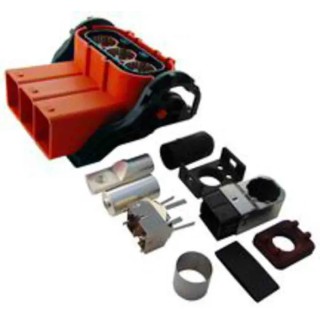 Amphenol Industrial EV Connector RADSOK Male 250A 1000V Orange Plastic UPCP013ALS1