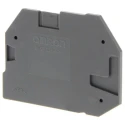 Omron XW5E Series End Cover for Use with XW5G-S4.0-1.2-1 Grounding Terminal Block, XW5T-S4.0-1.2-1 Feed Through Terminal 