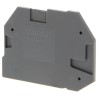 Omron XW5E Series End Cover for Use with XW5G-S4.0-1.2-1 Grounding Terminal Block, XW5T-S4.0-1.2-1 Feed Through Terminal