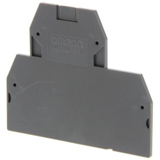 Omron Series End Cover for Use with XW5G-S4.0-1.1-2 Grounding Terminal Block and XW5T-S4.0-1.1-2 Feed Through Terminal XW5E