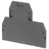 Omron Series End Cover for Use with XW5G-S4.0-1.1-2 Grounding Terminal Block and XW5T-S4.0-1.1-2 Feed Through Terminal XW5E