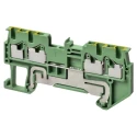 Omron Non-Fuse DIN Rail Terminal Grey, 1.5mm² Cable CSA, 17.5A Current, Push-in Termination, 1-Level, 500V XW5G-P1.5-1.2-1