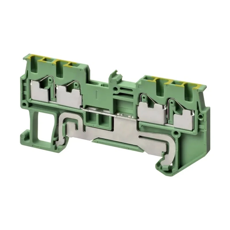 Omron Non-Fuse DIN Rail Terminal Grey, 1.5mm² Cable CSA, 17.5A Current, Push-in Termination, 1-Level, 500V XW5G-P1.5-1.2-1