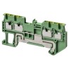 Omron Non-Fuse DIN Rail Terminal Grey, 1.5mm² Cable CSA, 17.5A Current, Push-in Termination, 1-Level, 500V XW5G-P1.5-1.2-1