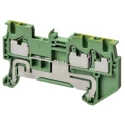 Omron Non-Fuse DIN Rail Terminal Grey, 1.5mm² Cable CSA, 1-Level Push-in Terminal, 17.5A, 500V XW5G-P1.5-2.2-1