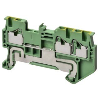 Omron Non-Fuse DIN Rail Terminal Grey, 1.5mm² Cable CSA, 1-Level Push-in Terminal, 17.5A, 500V XW5G-P1.5-2.2-1