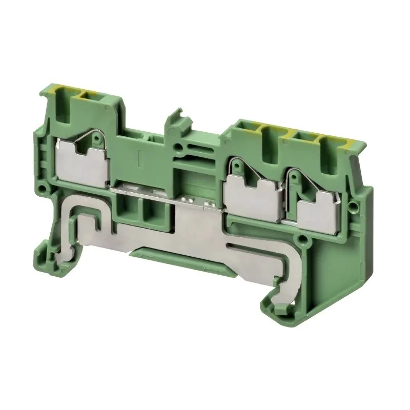 Omron Non-Fuse DIN Rail Terminal Grey, 1.5mm² Cable CSA, 1-Level Push-in Terminal, 17.5A, 500V XW5G-P1.5-2.2-1