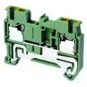 Omron XW5G Series Non-Fuse DIN Rail Terminal Grey, 2.5mm², 1-Level, Push-in XW5G-P2.5-1.1-1