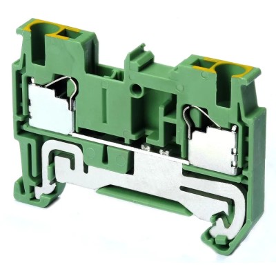 Omron XW5G Series Non-Fuse DIN Rail Terminal Grey, 2.5mm², 1-Level, Push-in XW5G-P2.5-1.1-1