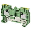 Omron Non-Fuse DIN Rail Terminal Grey, 4mm², 1-Level, Push-in Termination XW5G-P4.0-1.1-1