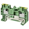 Omron Non-Fuse DIN Rail Terminal Grey, 4mm², 1-Level, Push-in Termination XW5G-P4.0-1.1-1