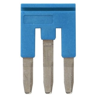 Omron XW5S Series Short Bar for Use with XW5T-P2.5-3 Feed Through Terminal Block and XW5G-P2.5-3 Grounding Terminal Block 