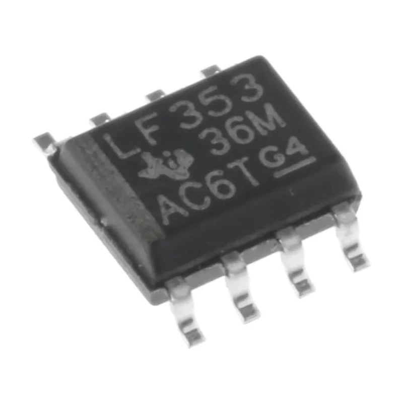 Texas Instruments Operational Amplifier, 3 MHz Gain Bandwidth Product, 8-Pin SOIC, 18V LF353D