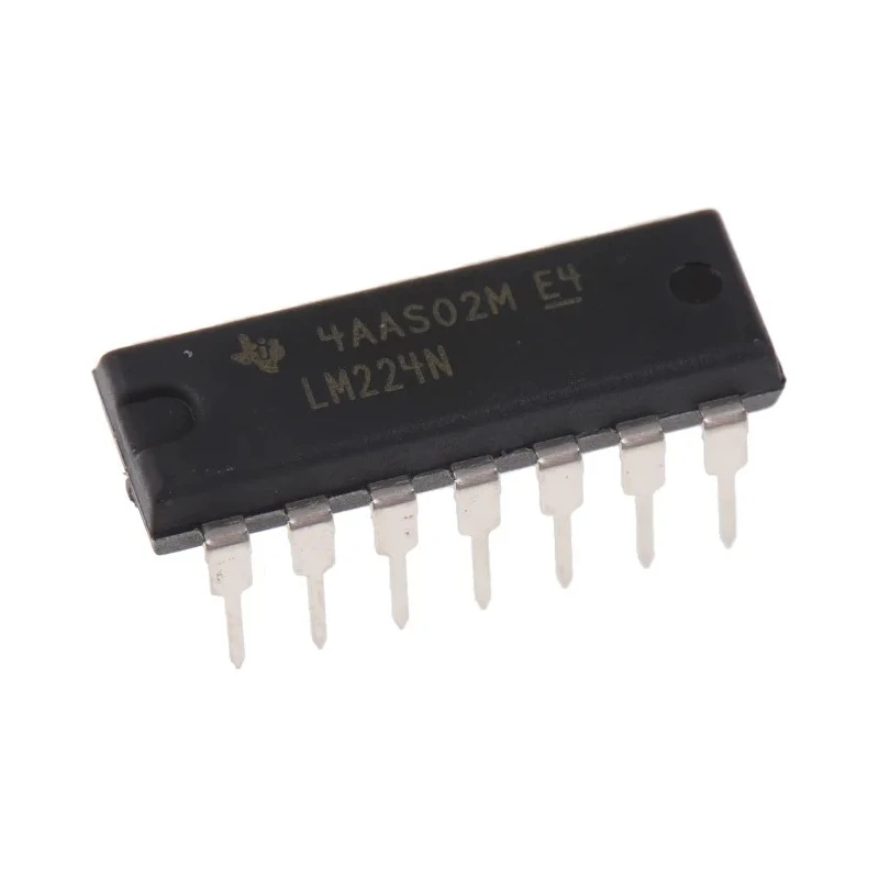 Texas Instruments Operational Amplifier 1.2 MHz 30V 14-Pin PDIP 4-Channel LM224N