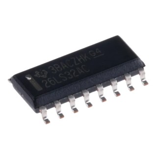 Texas Instruments Quad Line Receiver TTL, Differential Input, 3 State Output, 16-Pin SOIC Package AM26LS32ACD