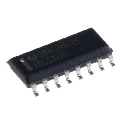 Texas Instruments Quad Line Receiver TTL, Differential Input, 3 State Output, 16-Pin SOIC Package AM26LS32ACD