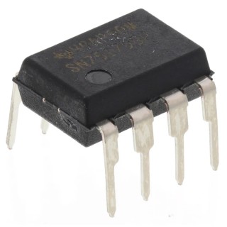 Texas Instruments 2-Channel Line Transceiver, Differential, Non-Inverting, 8-Pin PDIP SN75179BP