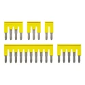 Omron Series Yellow Short Bar for Use with XW5G-P4.0-2 Grounding Terminal Block, XW5T-P4.0-2 Feed Through Terminal Block XW5S