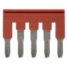 Omron XW5S Series Short Bar for Use with XW5G-P4.0-5 Grounding Terminal Block, XW5T-P4.0-5 Feed Through Terminal Block