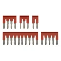 Omron XW5S Series Short Bar for Use with XW5G-P4.0-5 Grounding Terminal Block, XW5T-P4.0-5 Feed Through Terminal Block 