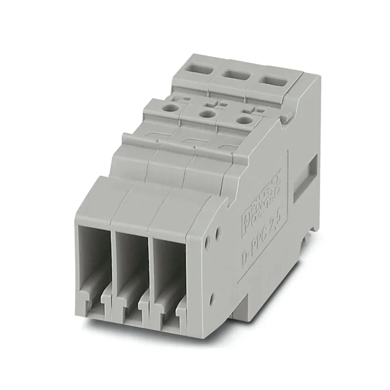 Phoenix Contact COMBI Series Non-Fused Terminal Block, 2-Way, 24A, 500V, Snap-in Mount, Push-in Termination 3000657