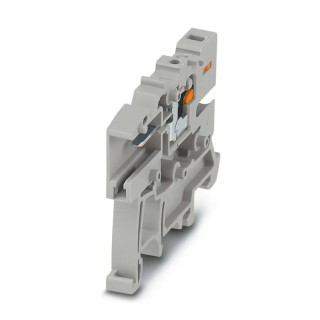 Phoenix Contact COMBI Series Non-Fused Terminal Block, 1-Way, 24A, 500V, Grey, Snap-In Mount, Push-In Termination 3000652