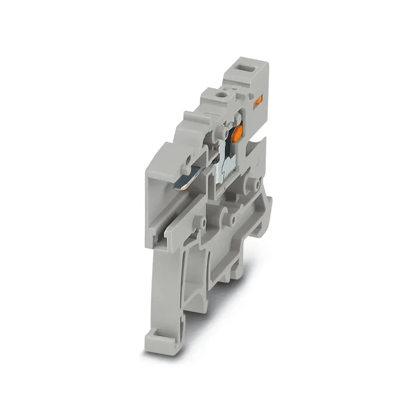 Phoenix Contact COMBI Series Non-Fused Terminal Block, 1-Way, 24A, 500V, Grey, Snap-In Mount, Push-In Termination 3000652