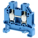 Omron XW5T Series DIN Rail Terminal Block Blue 6mm² 1-Level Screw Termination XW5TS60111BL