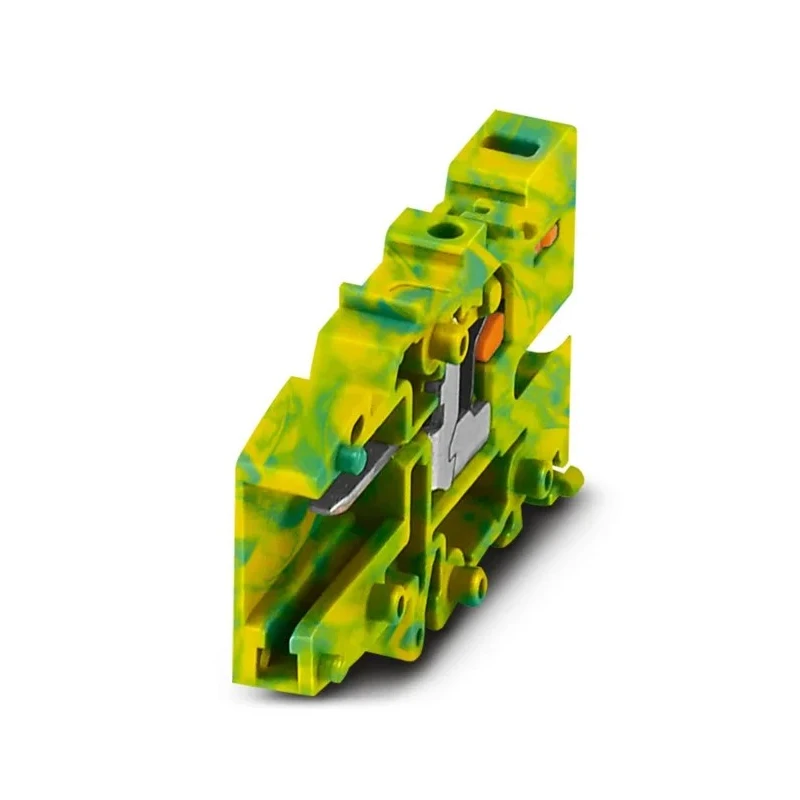 Phoenix Contact COMBI Series Non-Fused Terminal Block, 1-Way, 24A, 500V, 5.2mm Pitch, Push-in Termination 3000655