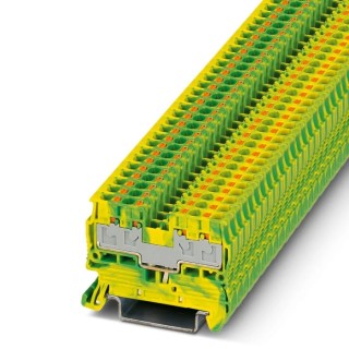 Phoenix Contact PT 2.5/S-QUATTRO-PE Series Earth Terminal Block Yellow, Green, 6kV, 0.14 to 2.5 mm², 1-Level, 4 3211025