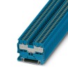 Phoenix Contact PT 2.5/S-QUATTRO BU Series Feed Through Terminal Block Push-in 500V 0.5-10 mm² 3211022
