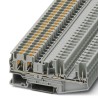 Phoenix Contact Feed Through Terminal Block PT 4-QUATTRO/2P Series Grey, 0.2mm² to 6 mm², 32A, 800V, Push-in, 1-Level 3211991