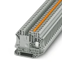 Phoenix Contact P Series Knife Disconnect Terminal Block Grey, 0.2mm² to 10 mm², 1-Level, Screw, 500V, 20A, UT 6-MTL 3046147