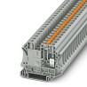 Phoenix Contact P Series Knife Disconnect Terminal Block Grey, 0.2mm² to 10 mm², 1-Level, Screw, 500V, 20A, UT 6-MTL 3046147