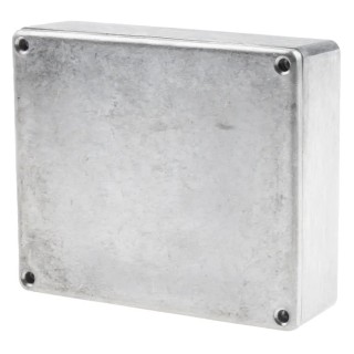 RS PRO Silver Lid Die Cast Aluminium EMI/RFI Shielded Enclosure 35.7 mm x 119.9 mm x 100 mm 517-3327