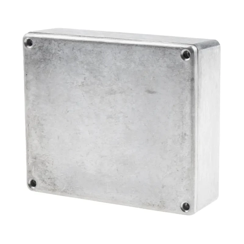 RS PRO Silver Lid Die Cast Aluminium EMI/RFI Shielded Enclosure 35.7 mm x 119.9 mm x 100 mm 517-3327