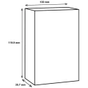 RS PRO Silver Lid Die Cast Aluminium EMI/RFI Shielded Enclosure 35.7 mm x 119.9 mm x 100 mm 517-3327