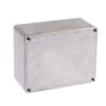 RS PRO Silver Lid Die Cast Aluminium Shielded Enclosure IP65, 55.1 mm x 114.7 mm x 89.7 mm IP65