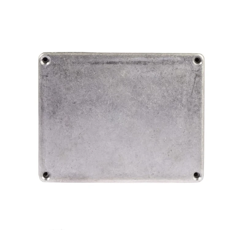 RS PRO Silver Lid Die Cast Aluminium Shielded Enclosure IP65, 55.1 mm x 114.7 mm x 89.7 mm IP65