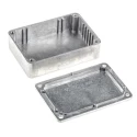 RS PRO Die Cast Aluminium Enclosure Silver Lid Shielded 25.5 mm x 79.9 mm x 54.9 mm 517-3377
