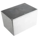 NEUTRAL Silver Silver Lid Die Cast Aluminium Enclosure , 106 mm x 171.9 mm x 120.9 mm IP66
