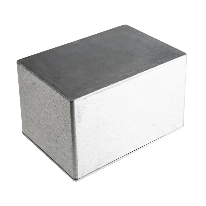 NEUTRAL Silver Silver Lid Die Cast Aluminium Enclosure , 106 mm x 171.9 mm x 120.9 mm IP66
