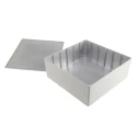 RS PRO Shielded Die Cast Aluminium Enclosure with Grey Lid 100 mm x 250 mm x 250 mm 517-3557
