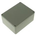 RS PRO Die Cast Aluminium Enclosure Grey Lid 55.1 mm x 114.7 mm x 89.7 mm Model 517-3816
