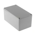RS PRO Shielded Die Cast Aluminium Enclosure with Grey Lid 55.1 mm x 114.4 mm x 63.7 mm 517-3822